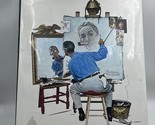 Norman Rockwell Artist And Illustrator 1st edition 1970 Large Coffee Tab... - $99.99