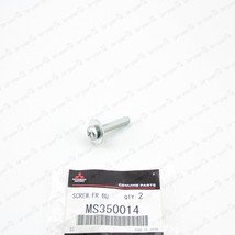 New Genuine Mitsubishi License Bracket Screw MS350014 - £7.17 GBP