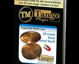 Expanded Shell Coin (50 Cent Euro, Steel Back) by Tango Magic (E0005) - £29.58 GBP
