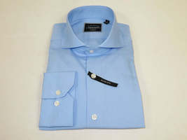 Men's Shirt Charles TYRWHITT 100% Cotton Cut-away Collar CHT-19 Blue image 4
