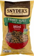 Snyder&#39;s of Hanover Family Size Pretzels 16 oz. Bags - $29.65+