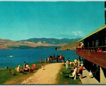 Festa Presso Darnell&#39;s Resort Lago Chelan Washington Wa Unp Cromo Cartol... - £8.02 GBP