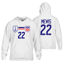 Kristie Mewis #22 USWNT Soccer FIFA Women&#39;s World Cup 2023 Hoodie  - £43.82 GBP+