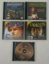 Mystery Hidden Object Pc Game Lot Of 5 Titles See Description For Titles - £18.60 GBP