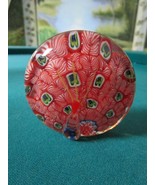 Compatible with MURANO ITALY PAPERWEIGHT Compatible with PEACOCK - CONTR... - $74.47