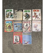 Sick and cracked magazine lot of 11 1960s - $114.98 CAD