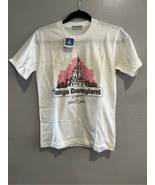 80s TOKYO DISNEYLAND Vintage NEW Tshirt-Small White/Pink Single Stitch C... - £132.34 GBP