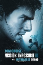 Mission: Impossible III 3 Movie Poster | Tom Cruise | 2006 | 11x17 NEW USA - £12.57 GBP