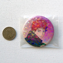 Sasori Akatsuki Naruto Shippuden Fighting Back Glitter Round Can Badge Pin - £15.02 GBP