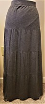 Eileen Fisher Maxi Skirt Sz-2X Gray  - £55.72 GBP