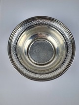 Alvin B239 Sterling Silver Bowl 5.75&quot; Candy / Trinket Dish Ornate Design... - £69.81 GBP