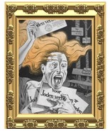 WW2 vintage anti-Nazi &quot;De waanzin breekt los&quot; Dutch print - Leo Joordan ... - €43,22 EUR
