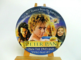 Peter Pan Button Pin Promo Advertising Movie Badge 2004  - $4.78