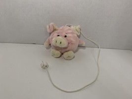 Ganz Bungee-Roo plush pink pig bouncy yo-yo stuffed animal toy H5478  - $7.27