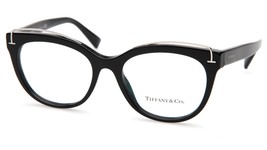 New Tiffany &amp; Co. Tf 2166 8001 Black Eyeglasses Glasses Frame 51-17-140 Italy - £111.15 GBP