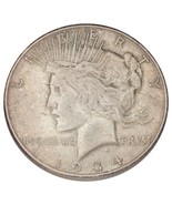 1934-S Silver Peace Dollar $1 (Extra Fine, XF Condition) - £93.24 GBP