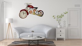 Royal Enfield Bike Wall Clock Wall Hanging For Gift,Home Decor By MARMOR... - $56.94