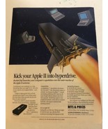 1988 Apple II Rocket Chip vintage Print Ad Advertisement pa20 - $248.11 MXN