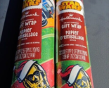 Star Wars Hallmark Gift Wrap Wrapping Paper 2 rolls 22.5 Sq Ft x 2 - $19.75