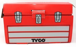 1996 Tyco Toys 50 Piece Super Tool Box Set vintage No 95120 - $17.59