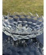 (1) Vintage Whitehall Clear Round Candlestick Holder Indiana Glass 6” - $28.36 CAD