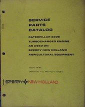 Cat 3306 Engine for New Holland 1895, 1900 Forage Harvesters - Parts Manual - $10.00