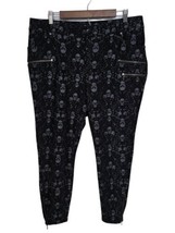 Torrid Pants Womens Skull 16 Skinny Studio Luxe Ponte Stretch Trouser Zipper - £27.45 GBP