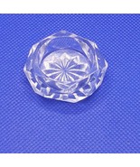 cut glass starburst open salt dip salt cellar - $9.90