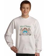 McClure Irish coat of arms Sweatshirt in White - $29.35