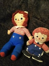 2 Vintage Raggedy Andy Knickerbocker Dolls - $11.99