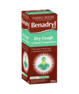 Benadryl PE Dry Cough &amp; Nasal Congestion in a 200mL Berry Flavour - £65.15 GBP