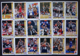 1991-92 Upper Deck San Antonio Spurs Team Set Of 18 Basketball Cards - £4.00 GBP
