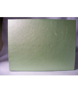 Mally Pencil Case with elastic bands for 10 pencils Green Faux Leather - $289.58 MXN