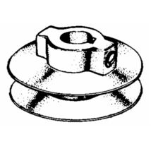 Pulley Die Cast 2 1/4 Inch Dia - $20.72