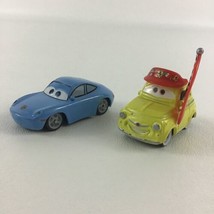Disney Cars Mini Vehicles Die Cast Sally Carrera Race Fan Luigi Fiat Mattel Toy - $15.79