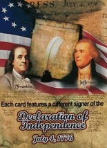 Declaration of Independence Playing Cards July 4th, 1776 - $8.99