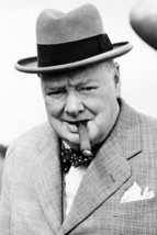 Winston Churchill Classic Cigar Iconic Pose Top Hat Prime Minister 18x24 Poster - £19.17 GBP