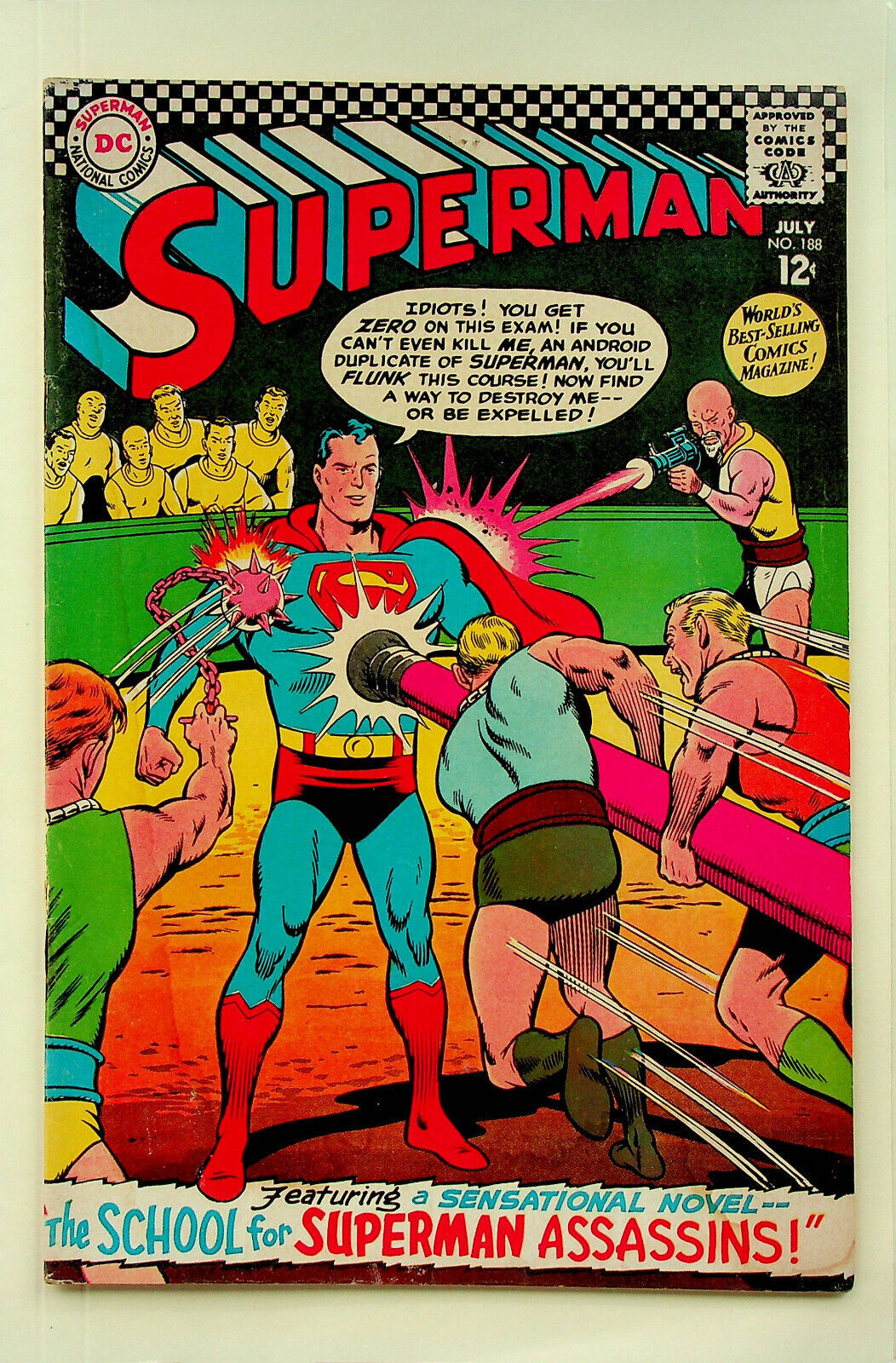 Superman #188 (Jul 1966, DC) - Very Good - $14.89