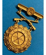 3rd ARMY, EXCELLENCE IN COMPETITION EIC, RIFLE, GOLD, BADGE, PINBACK, HA... - €55,84 EUR