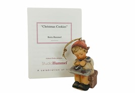 Hummel Christmas ornament figurine goebel Berta Studio COA Cookies Germany gift - £22.31 GBP