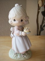 1990 Precious Moments “May Your Birthday Be A Blessing” Figurine  - £17.58 GBP