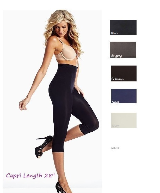 M. Rena Tummy Control Cropped Rayon Leggings. The perfect Gift for Mom!