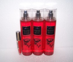 Bath &amp; Body Works Vampire Blood Fragrance Mist w L&#39;oreal Red Lip Gloss New - £26.06 GBP