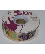 Fall Harvest Ribbon Roll Vintage Lion &quot;Plenty&quot; #42284 - £7.93 GBP