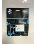 GENUINE HP 62 Tri-Color Ink Expiration March 2026 New Sealed FREE SHIPPING - $424.45 MXN