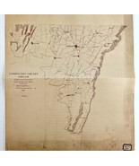 Map Maryland  McClellan Civil War Reproduction 12 x 10&quot; Military History... - $380.59 MXN