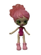 Shopkins Happy Places 3&quot; Doll JELLICA Pink Hair Green Eyes - £7.89 GBP