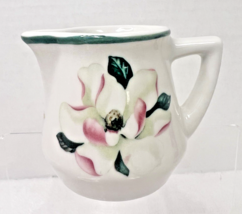 Syracuse Individual Creamer RESTAURANT WARE Magnolia Flower w Green Band... - $337.89 MXN