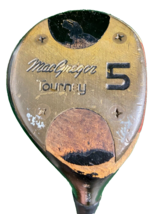 MacGregor Tourney Persimmon 5 Wood RH Response II Regular Steel With Hea... - $24.50