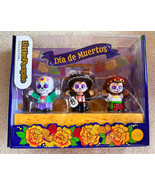 Fisher Price Little People Collector 3pc Set Day Of The Dead Dia De Los ... - $27.96